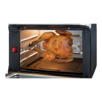 Produktbild för ProfiCook PC-FR 1200 H - varmluftsfritös - rostfritt stål/svart