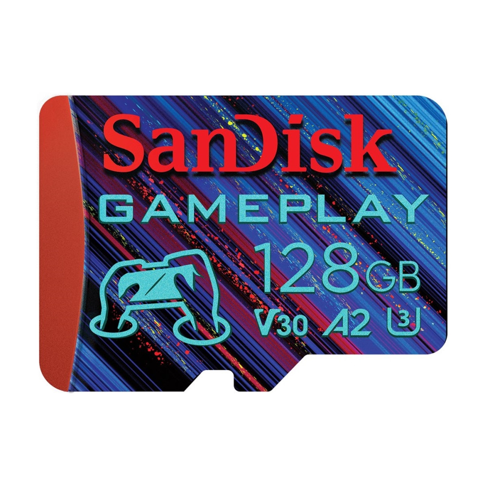 Produktbild för SanDisk GamePlay - flash-minneskort - 128 GB - mikroSDXC UHS-I