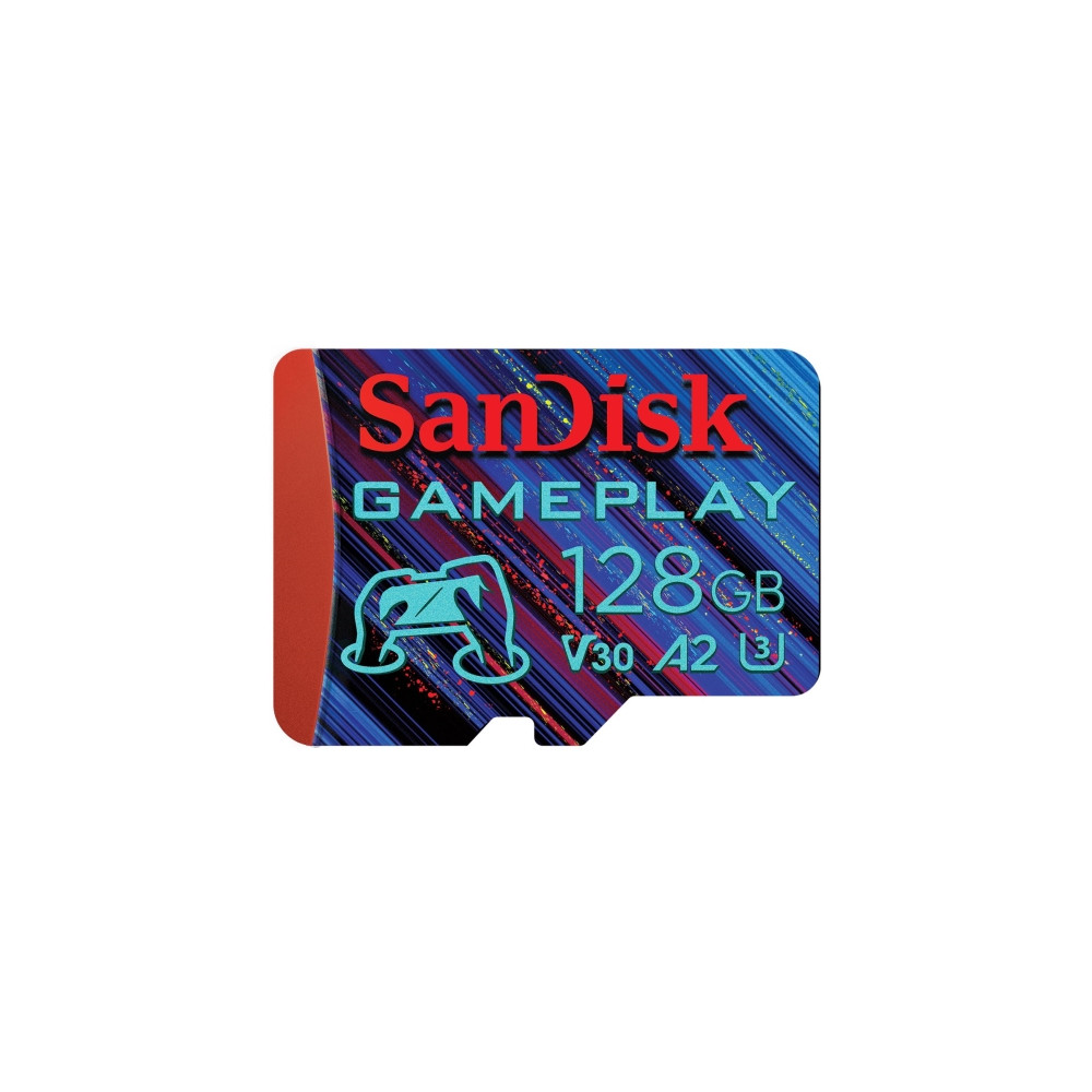 Produktbild för SanDisk GamePlay - flash-minneskort - 128 GB - mikroSDXC UHS-I
