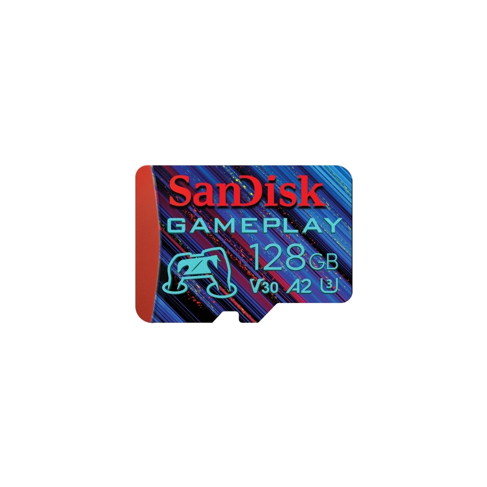 Produktbild för SanDisk GamePlay - flash-minneskort - 128 GB - mikroSDXC UHS-I