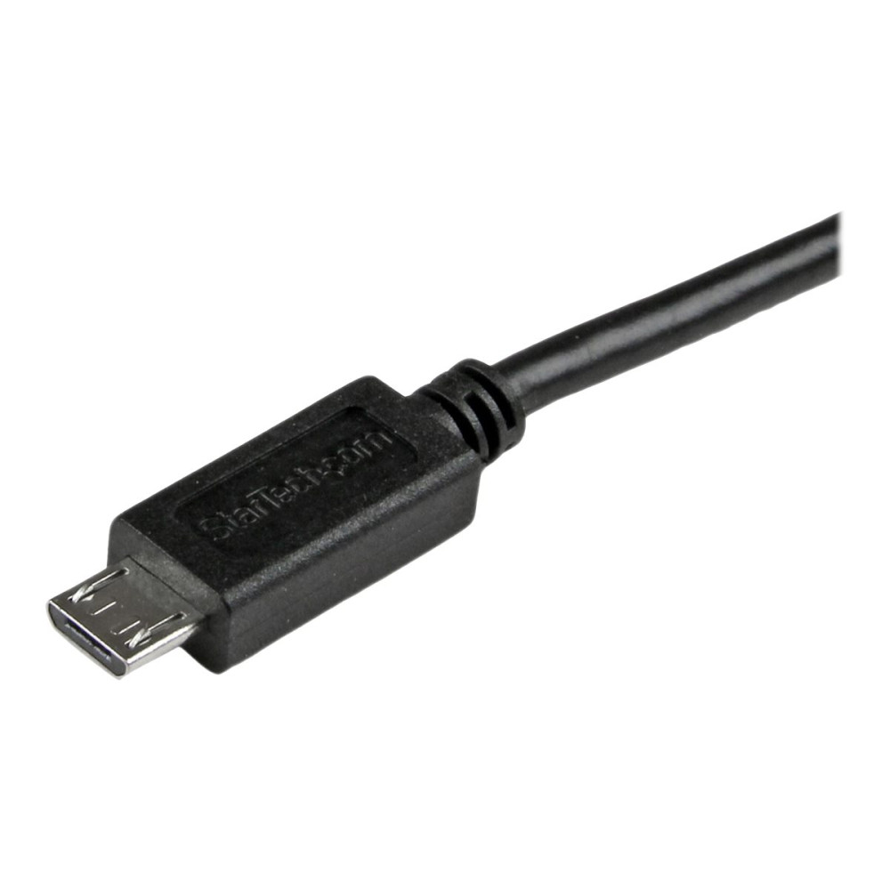 Produktbild för StarTech.com Kort Micro USB-kabel - 15 cm - USB-kabel - mikro-USB typ B till USB - 15 cm