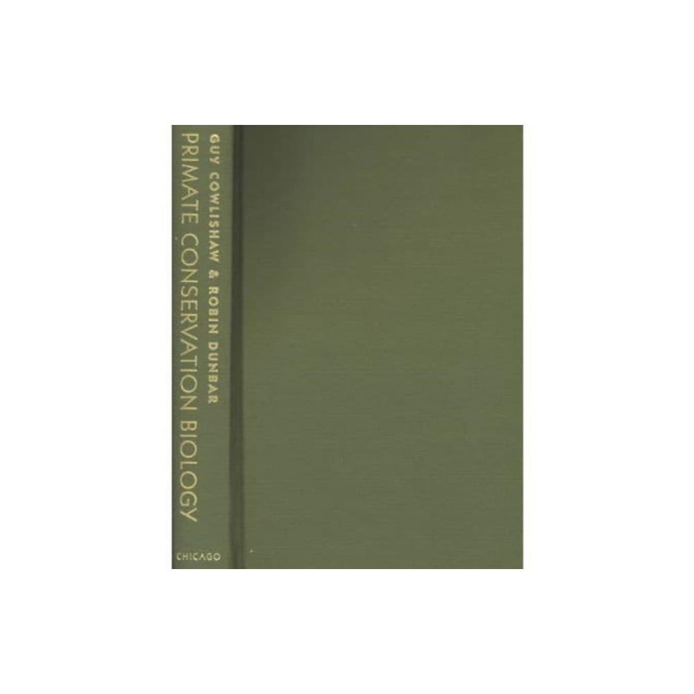 Produktbild för Primate Conservation Biology (inbunden, eng)