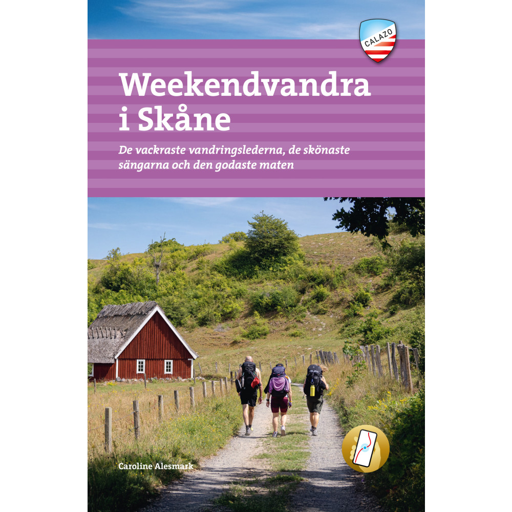 Produktbild för Weekendvandra i Skåne (bok, flexband)