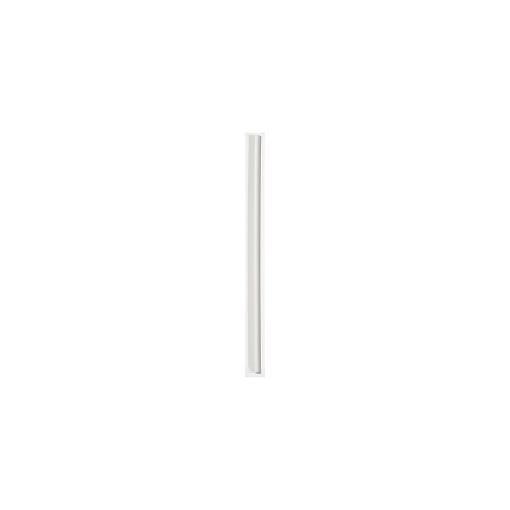 Produktbild för Klämskena 6mm vit