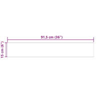 Produktbild för Självhäftande golvplanka Natur 32 pcs Tvättad ek 4,46 m² PVC