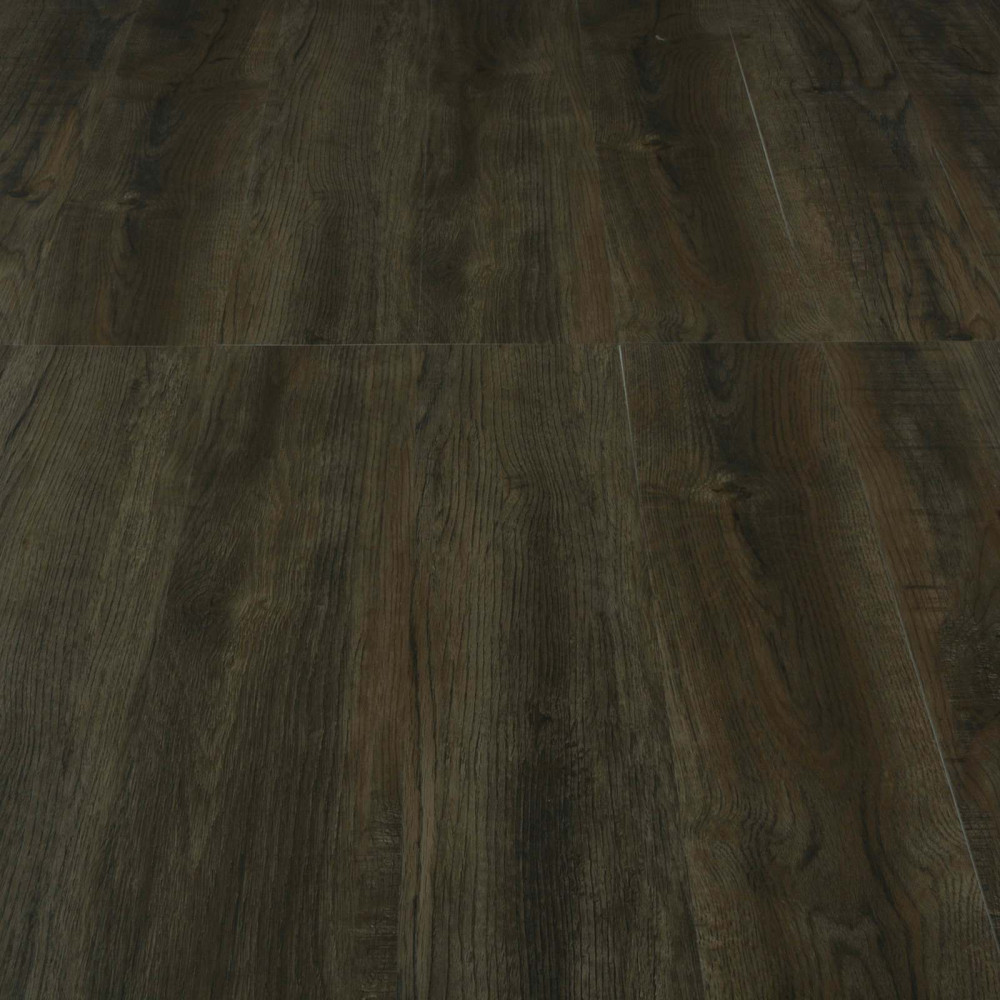 Produktbild för Självhäftande golvplanka Natur 32 pcs Mörkbrun 4,46 m² PVC