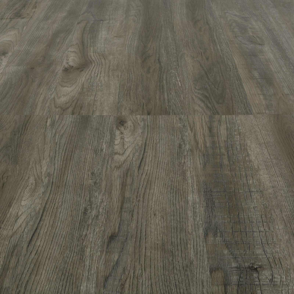 Produktbild för Självhäftande golvplanka Natur 32 pcs Grå och Brun 4,46 m² PVC