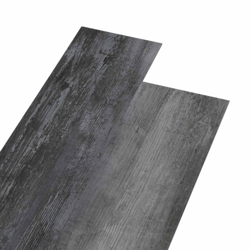 vidaXL Självhäftande golvplanka 32 pcs Blank Grå 4,46 m² PVC