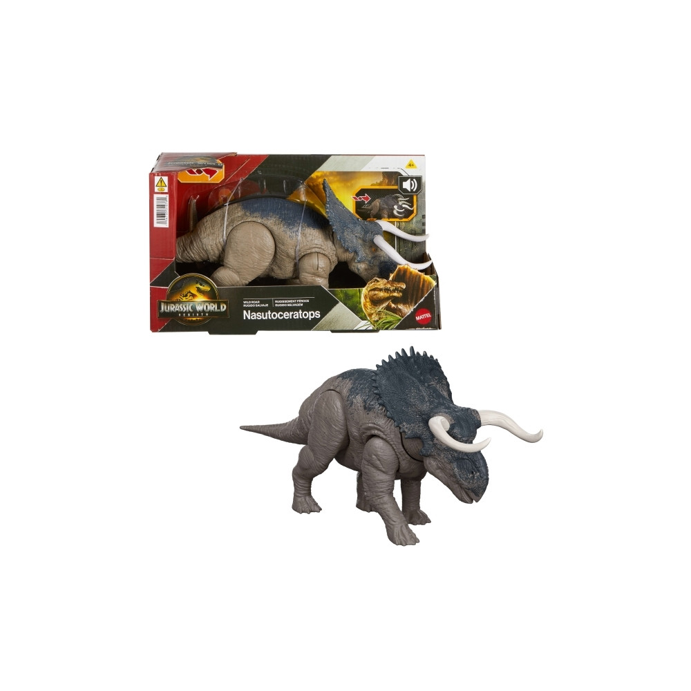 Produktbild för Jurassic World WILD ROAR Nasutoceratops, 4 år, flerfärgad, p...