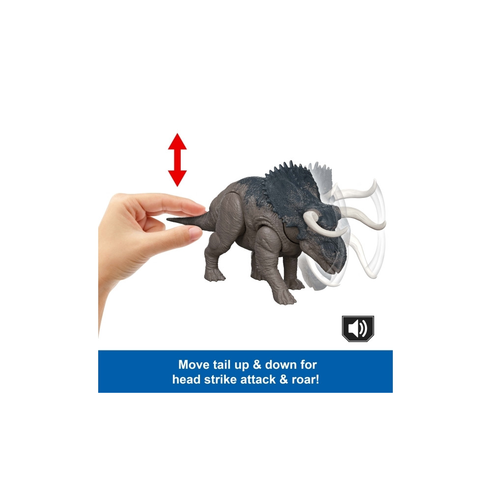 Produktbild för Jurassic World WILD ROAR Nasutoceratops, 4 år, flerfärgad, p...