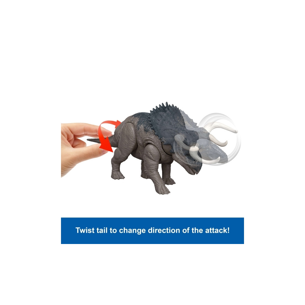 Produktbild för Jurassic World WILD ROAR Nasutoceratops, 4 år, flerfärgad, p...