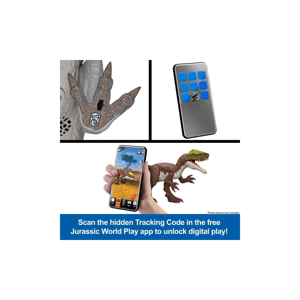 Produktbild för Jurassic World WILD ROAR Nasutoceratops, 4 år, flerfärgad, p...