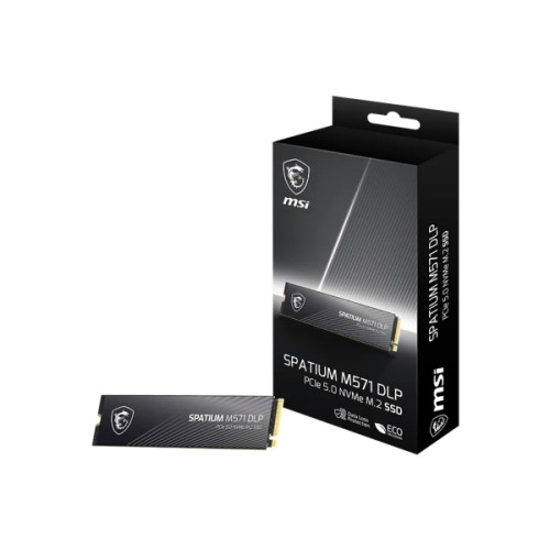 MSI MSI SPATIUM M571 DLP PCIe 5.0 NVMe M.2 2TB, 2 TB, M.2, 14500...