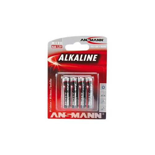ANSMANN-ENERGY ANSMANN Micro batteri - 4 x AAA - alkaliskt
