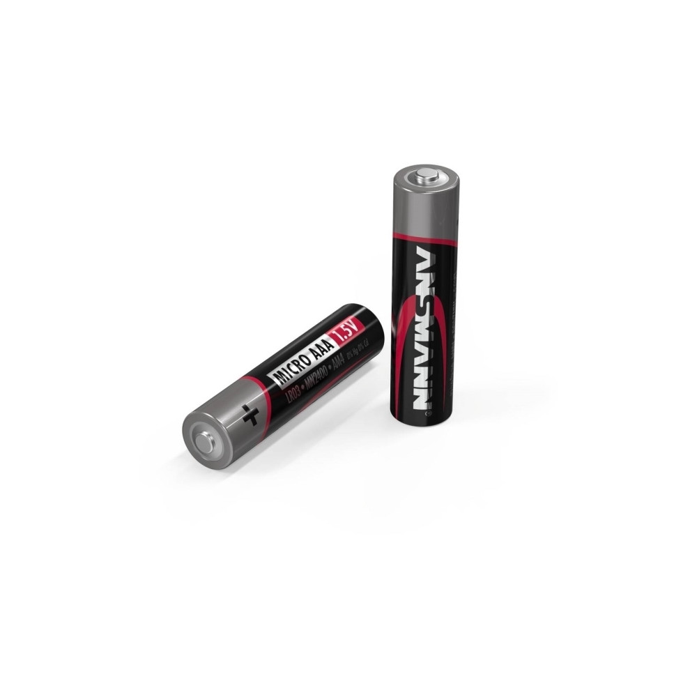 Produktbild för ANSMANN Micro batteri - 4 x AAA - alkaliskt