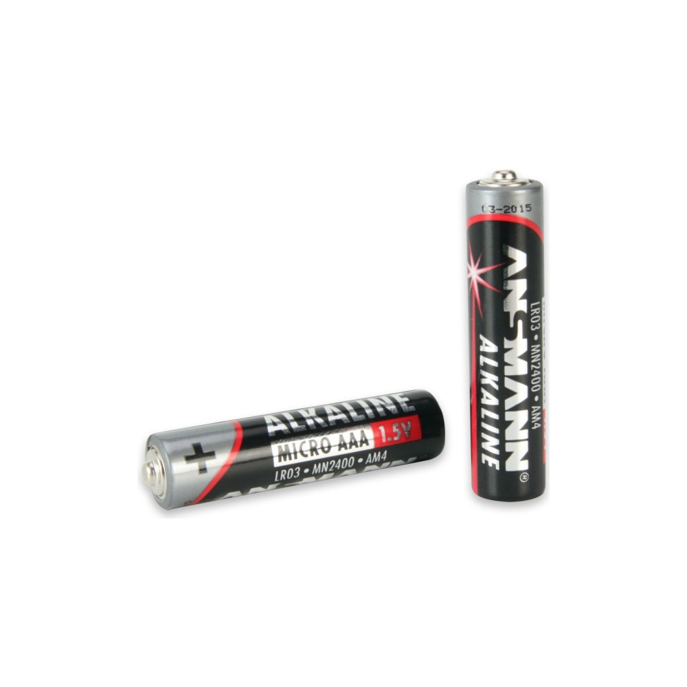 Produktbild för ANSMANN Micro batteri - 4 x AAA - alkaliskt