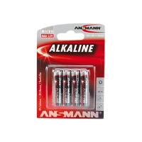 Produktbild för ANSMANN Micro batteri - 4 x AAA - alkaliskt