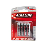 Produktbild för ANSMANN Micro batteri - 4 x AAA - alkaliskt