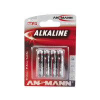 Produktbild för ANSMANN Micro batteri - 4 x AAA - alkaliskt