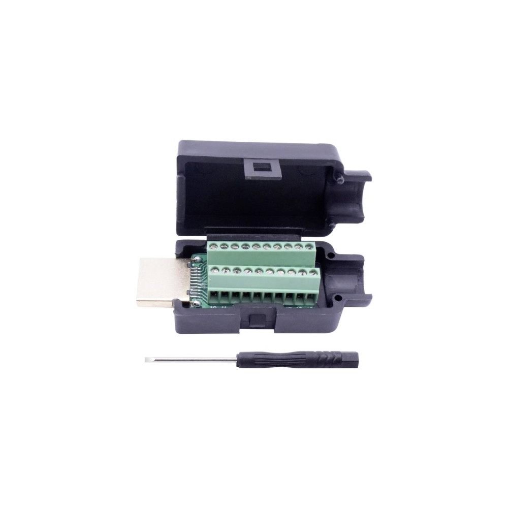 Produktbild för TRU COMPONENTS T1904C104 HDMI-kontakt Kontakt, infällt verti...