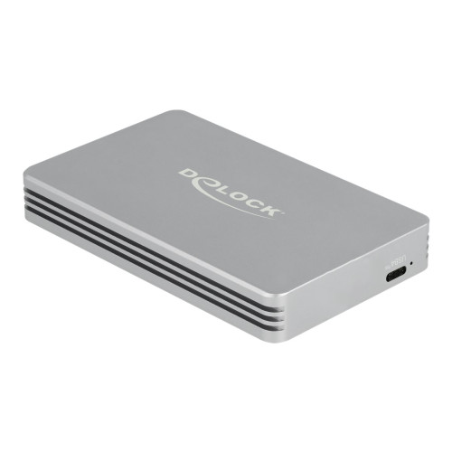DeLOCK Delock - förvaringslåda - M.2 NVMe Card - Thunderbolt 3, Thunderbolt 4, USB4