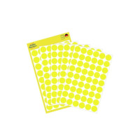 Produktbild för Avery Zweckform - runda etiketter - 270 etikett (er) - 12 mm rund