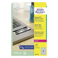 Produktbild för Avery Heavy Duty Laser Labels - etiketter - 20 stk - A4