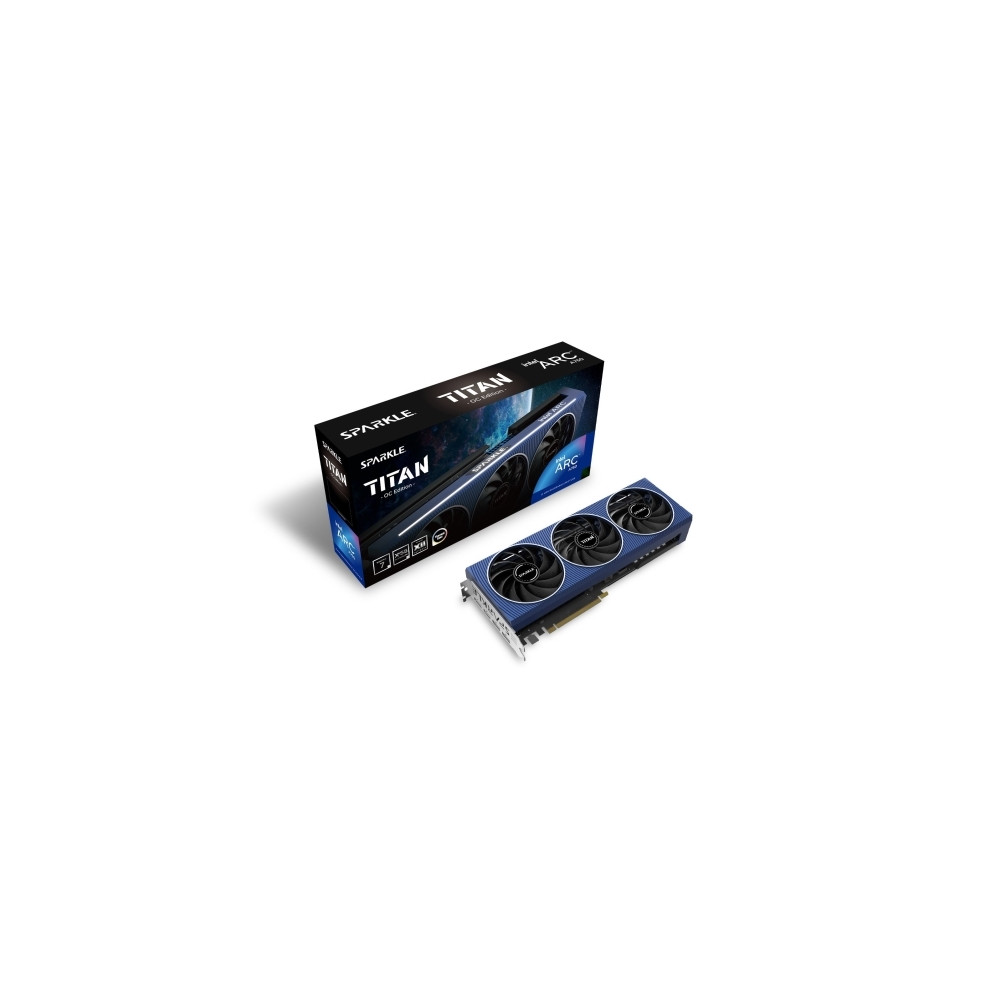 Produktbild för SPARKLE Intel Arc A750 TITAN - OC Edition - grafikkort - Arc A750 - 8 GB