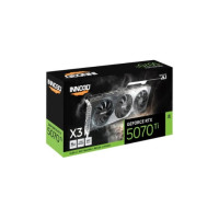 Produktbild för Inno3D Geforce RTX 5070 Ti X3 - grafikkort - GeForce RTX 5070 Ti - 16 GB