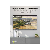Produktbild för Goobay 79103, 0,5 m, HDMI Typ A (standard), HDMI Typ A (stan...