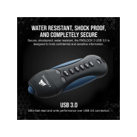 Produktbild för CORSAIR Flash Padlock 3 - USB flash-enhet - 256 GB