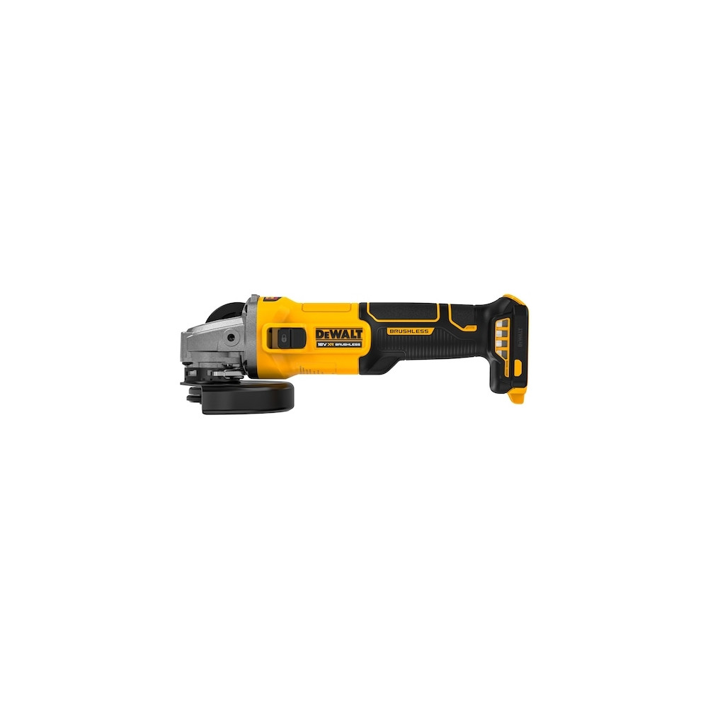 Produktbild för DeWALT DCG407N-XJ, 9000 RPM, 12,5 cm, Batteri, 1,6 kg, Borst...