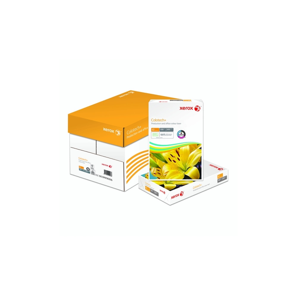 Produktbild för Xerox Colotech+ FSC kopieringspapper 100g A3 500ark/förpackn...