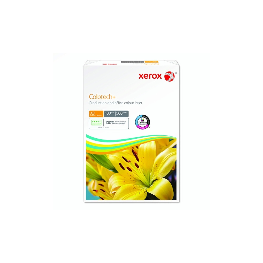 Produktbild för Xerox Colotech+ FSC kopieringspapper 100g A3 500ark/förpackn...