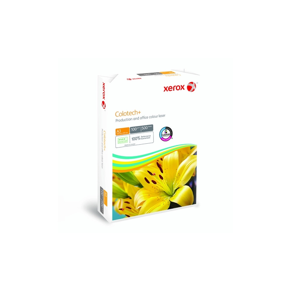 Produktbild för Xerox Colotech+ FSC kopieringspapper 100g A3 500ark/förpackn...
