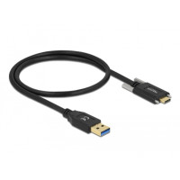 Produktbild för Delock - USB typ C-kabel - 24 pin USB-C till 24 pin USB-C - 50 cm