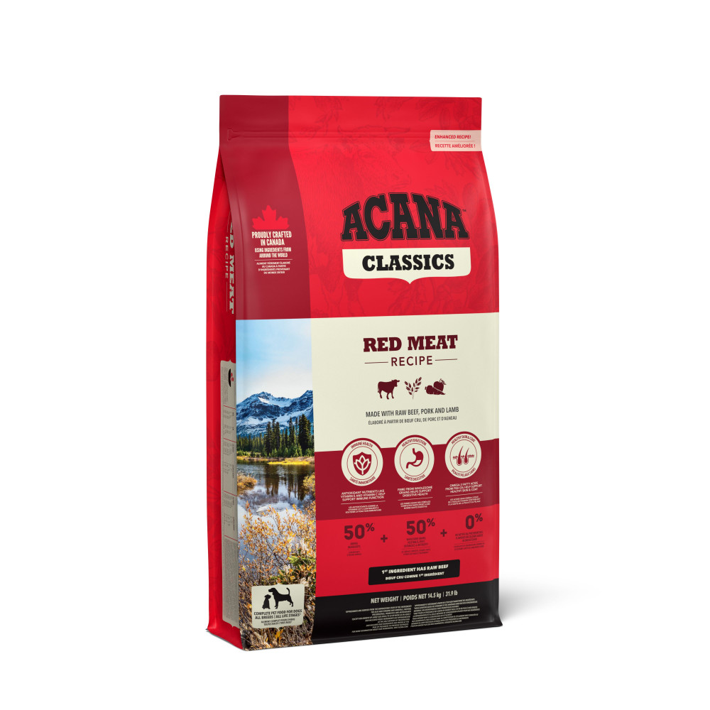 Produktbild för Classics Red Meat Recipe Torrfoder för hund 14,5kg