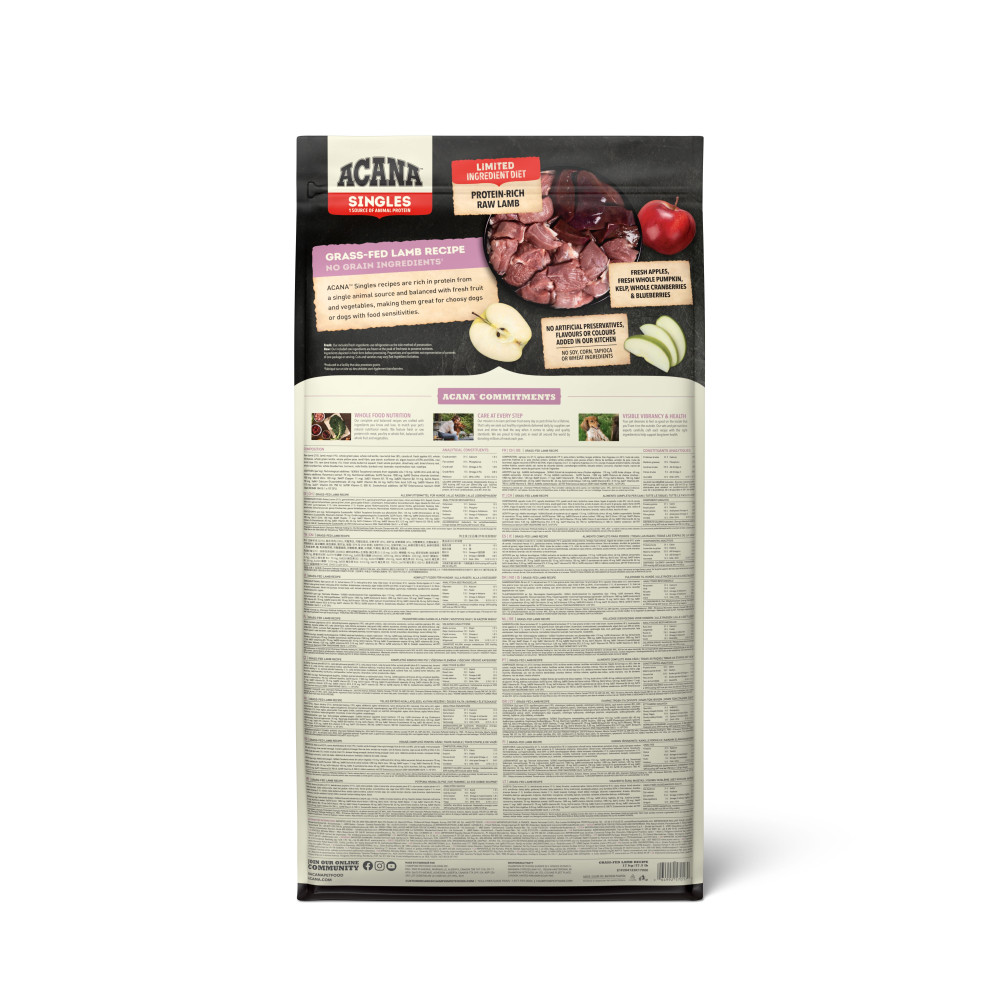 Produktbild för Grass-Fed Lamb Torrfoder för hund 17kg