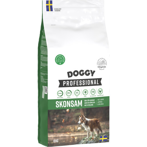 Doggy Professional Skonsam Hundfoder 18kg