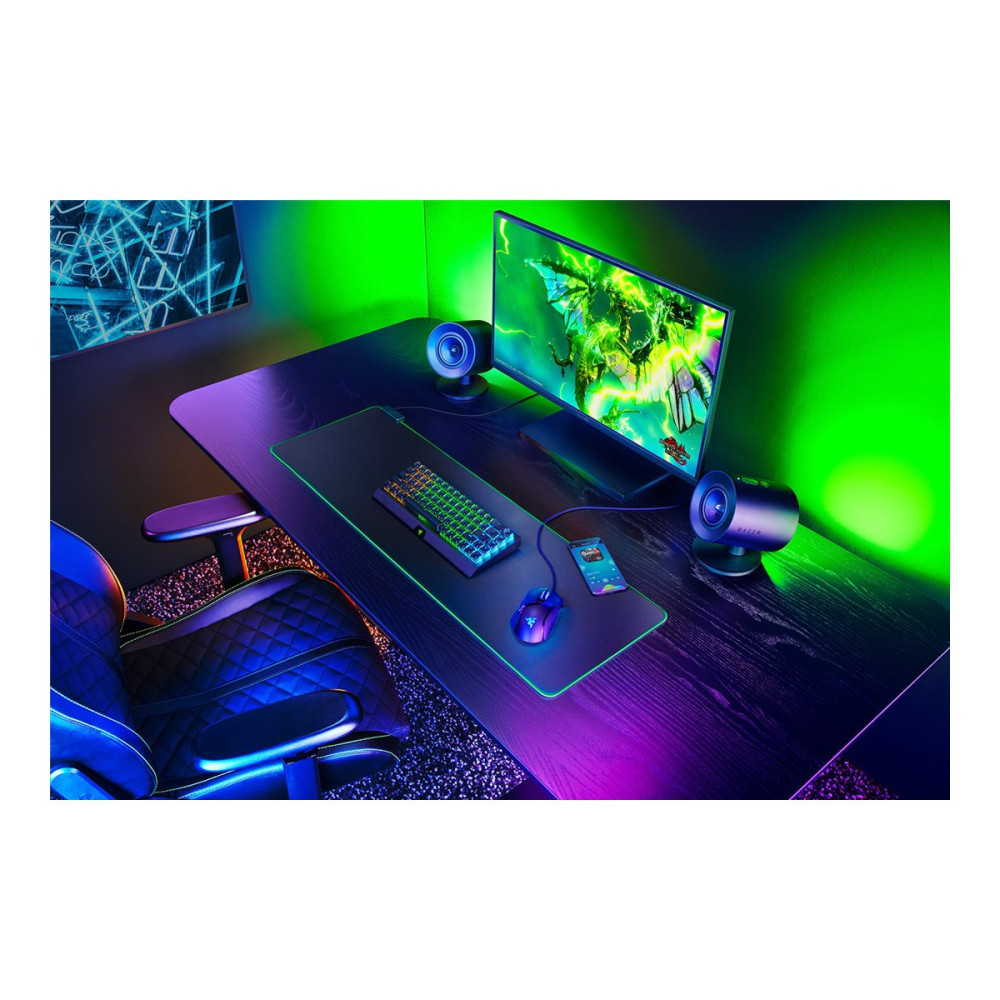 Produktbild för Razer Nommo V2 - högtalarsystem - för persondator - trådlös