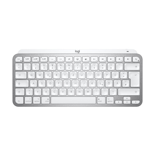 Logitech Logitech Master Series MX Keys Mini for Mac - tangentbord compact - QWERTY - USA, internationellt - rymdgrå Inmatningsenhet