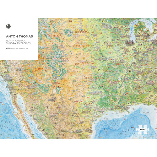 Pomegranate Europe Ltd Anton Thomas: North America: Tundra to Tropics 1000-Piece Jigsaw Puzzle
