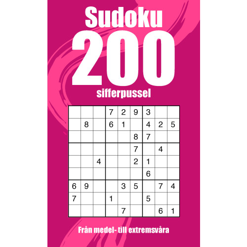 Alan Sonne Sudoku 200 sifferpussel : från medel- till extremsvåra (pocket)