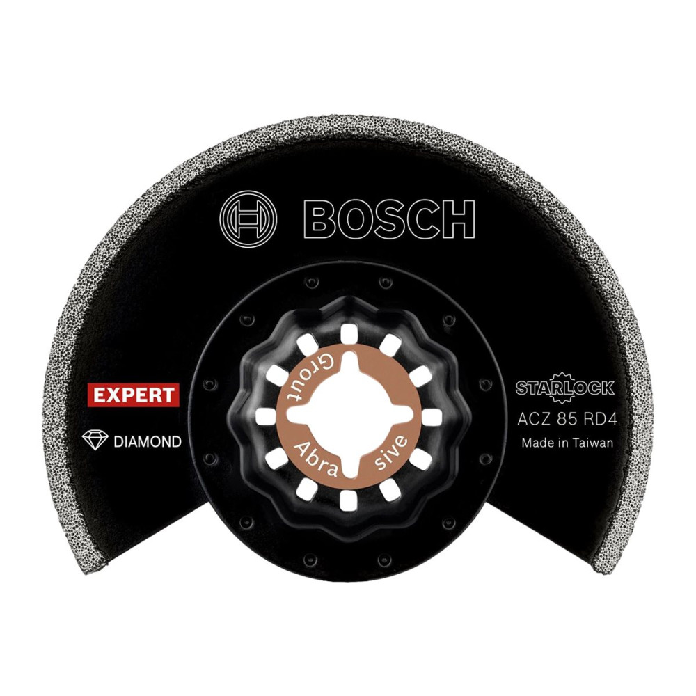 Produktbild för Bosch Expert ACZ 85 RD4 - segmentsågblad - för murbruk, murbruk, fiber cement, soft tile, grout abrasives, glass fiber reinforced plastic, carbon fiber reinforced plastic