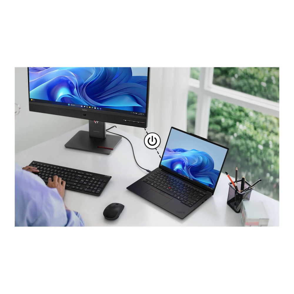 Produktbild för Lenovo ThinkVision T27qd-4v - LED-skärm - QHD - 27"