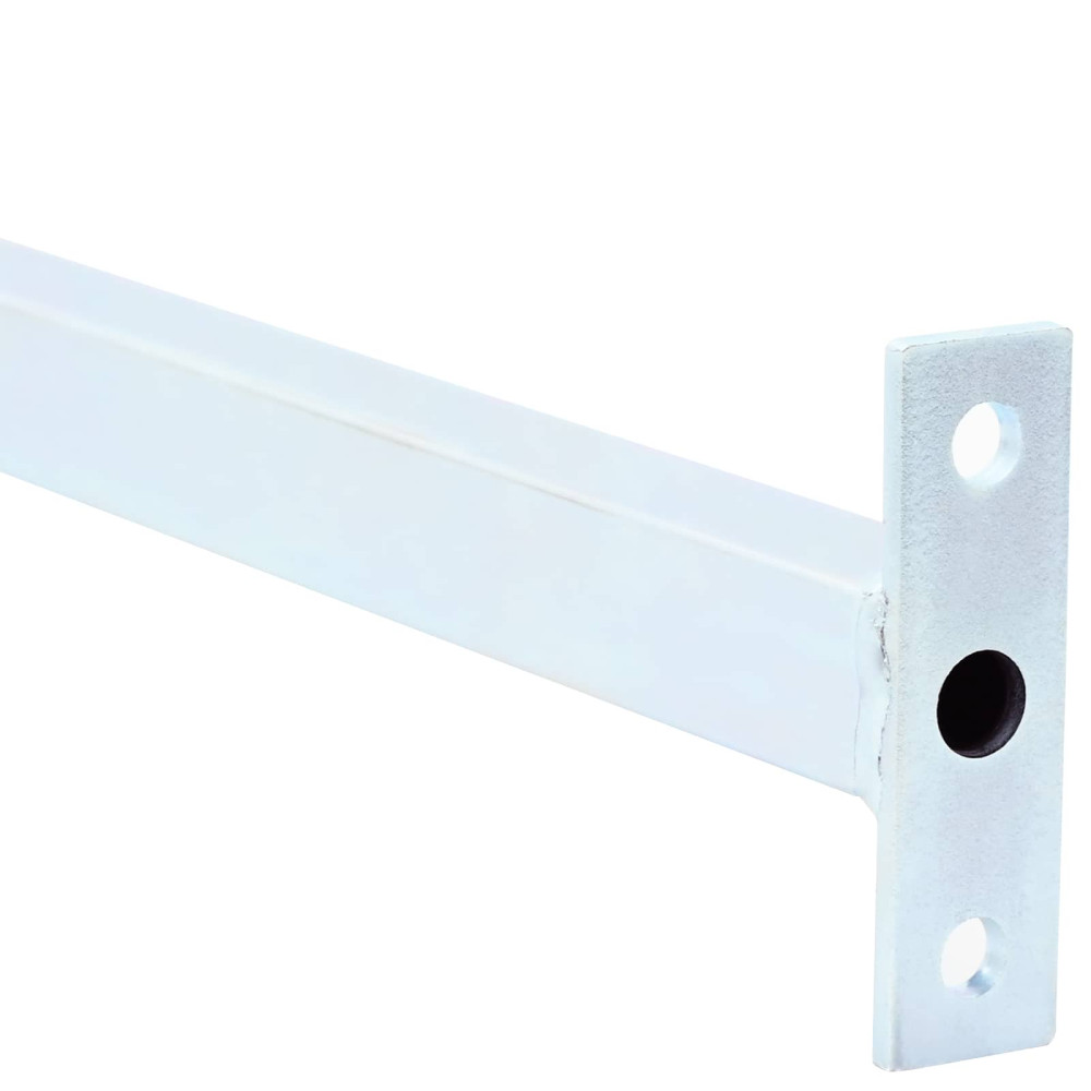 Produktbild för Justerbar fönstersäkerhetsstång 6 pcs Silver Stål