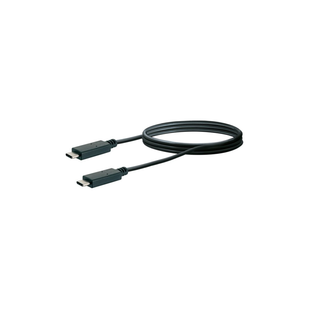 Produktbild för Schwaiger Power4You Professional - USB typ C-kabel - 24 pin USB-C till 24 pin USB-C - 1 m