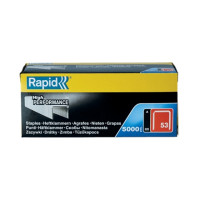 Produktbild för Rapid 11858810, Klammerpaket, 1 cm, 5000 häftklamrar, R53, R...