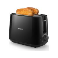 Produktbild för Philips Daily Collection HD2581 - brödrost - svart