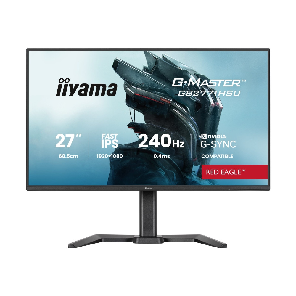 Produktbild för iiyama G-MASTER Red Eagle GB2771HSU-B1 - LED-skärm - Full HD (1080p) - 27"